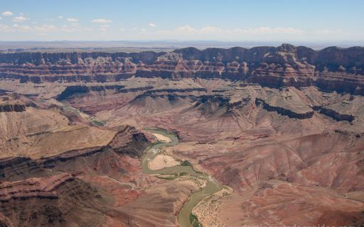 Vistas desde el helicóptero