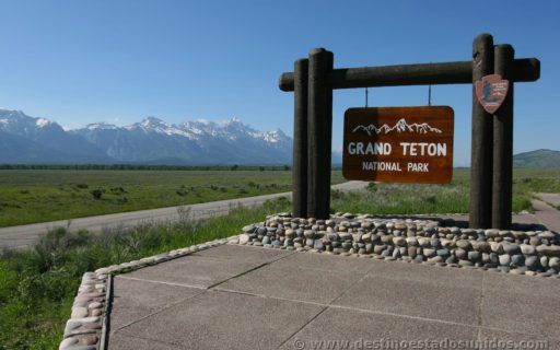 Entrada a Grand Teton