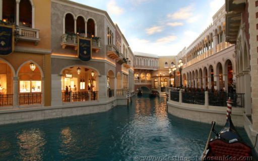 Los canales del Venetian