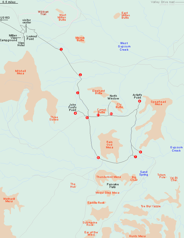 Mapa de la ruta
