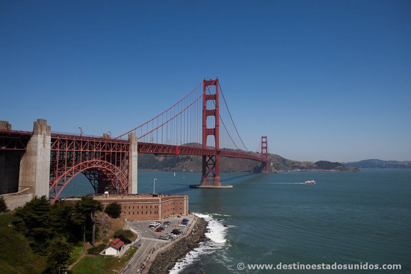 Golden Gate desde Fort Point