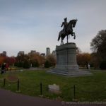 George Washington en el Boston Public Garden