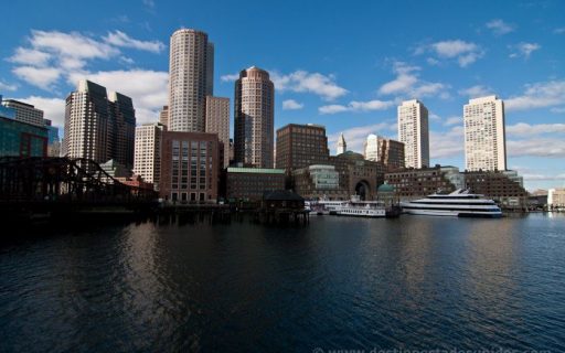 Downtown de Boston desde el puerto