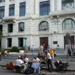 Preparándose para tocar jazz a las puertas de Supreme Court