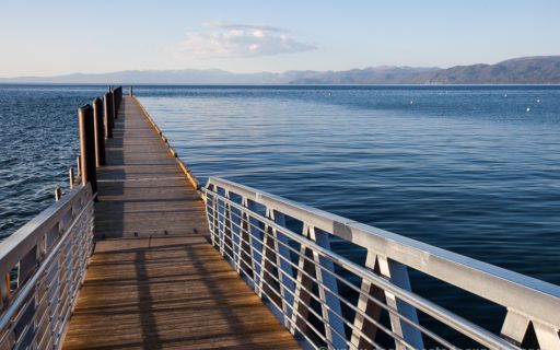 Atardecer desde Camp Richardson Marina