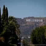 El cartel de Hollywood desde North Beachwood Drive