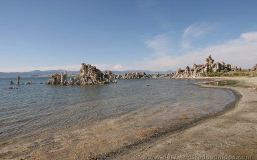 Tobas de sal en Mono Lake