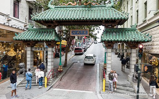 Entrada a Chinatown, en San Francisco