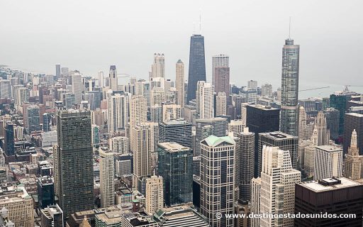 Downtown Chicago desde la Torre Willis