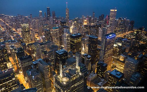 Downtown Chicago desde la Torre Willis