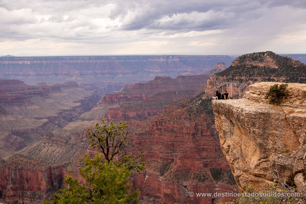 Vistas desde Bright Angel Point, en North Rim