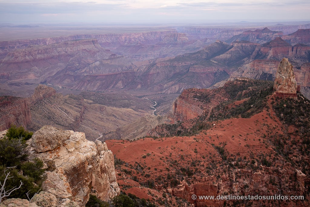 Vistas desde Point Imperial, en North Rim