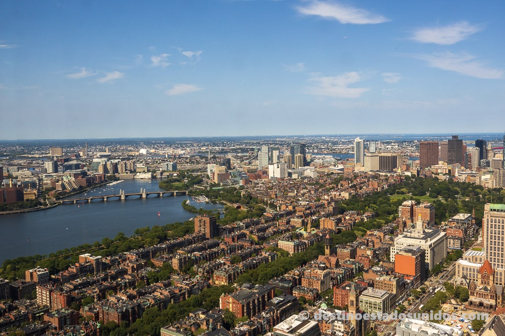 Boston Commons desde el mirador